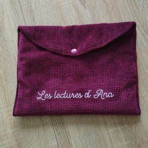 Pochette livre de poche personnalisée