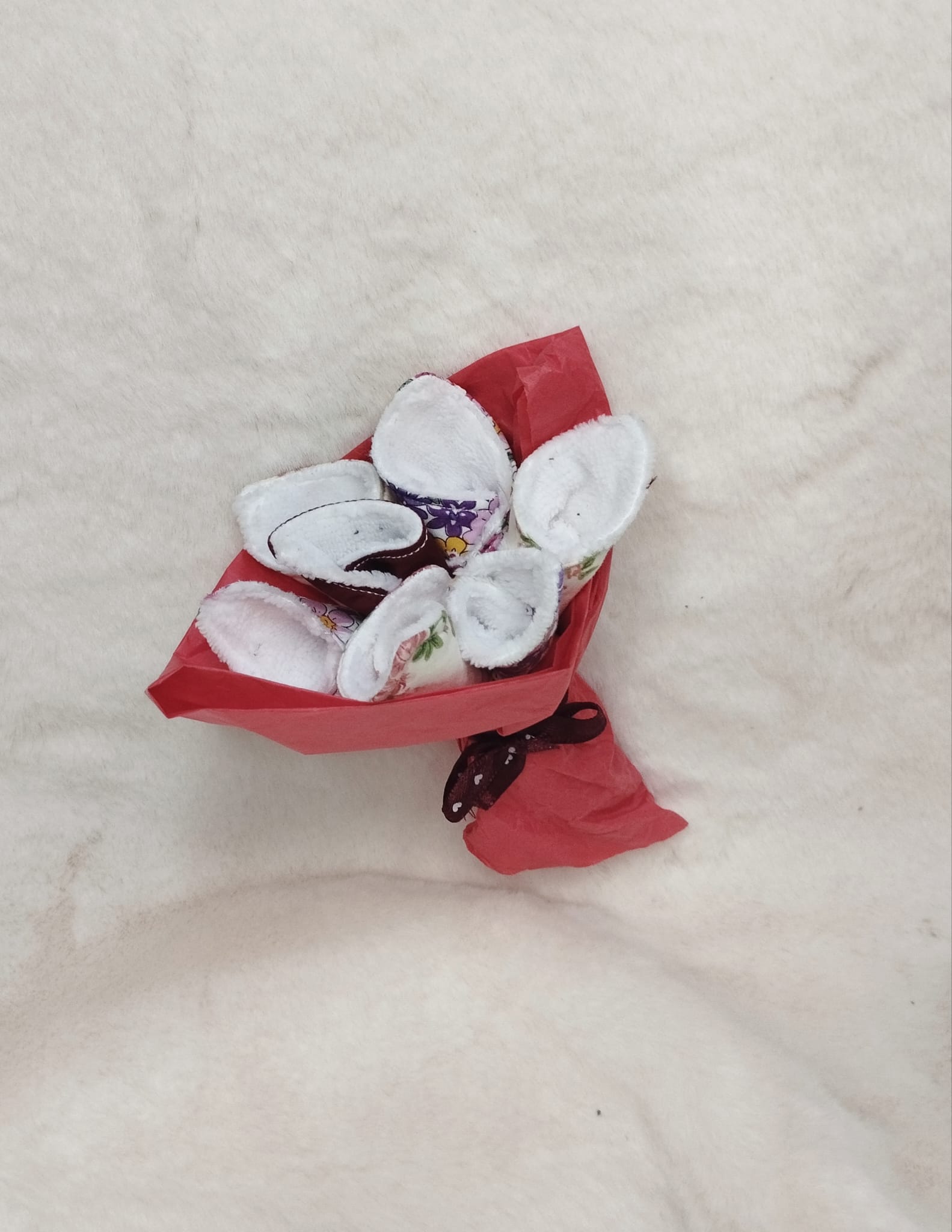 Bouquet de lingettes