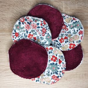 lot de 6 lingettes
