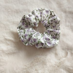 Chouchou « bouquet de violette « 