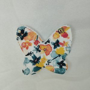 Lingette lavable papillons