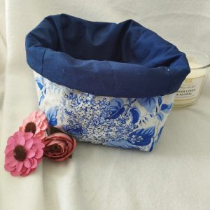 Panier de rangement en tissu personnalisable