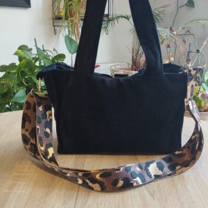 Cabas Noir Sauvage