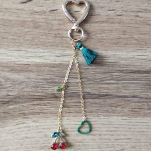 Bijou de sac Cerise verte