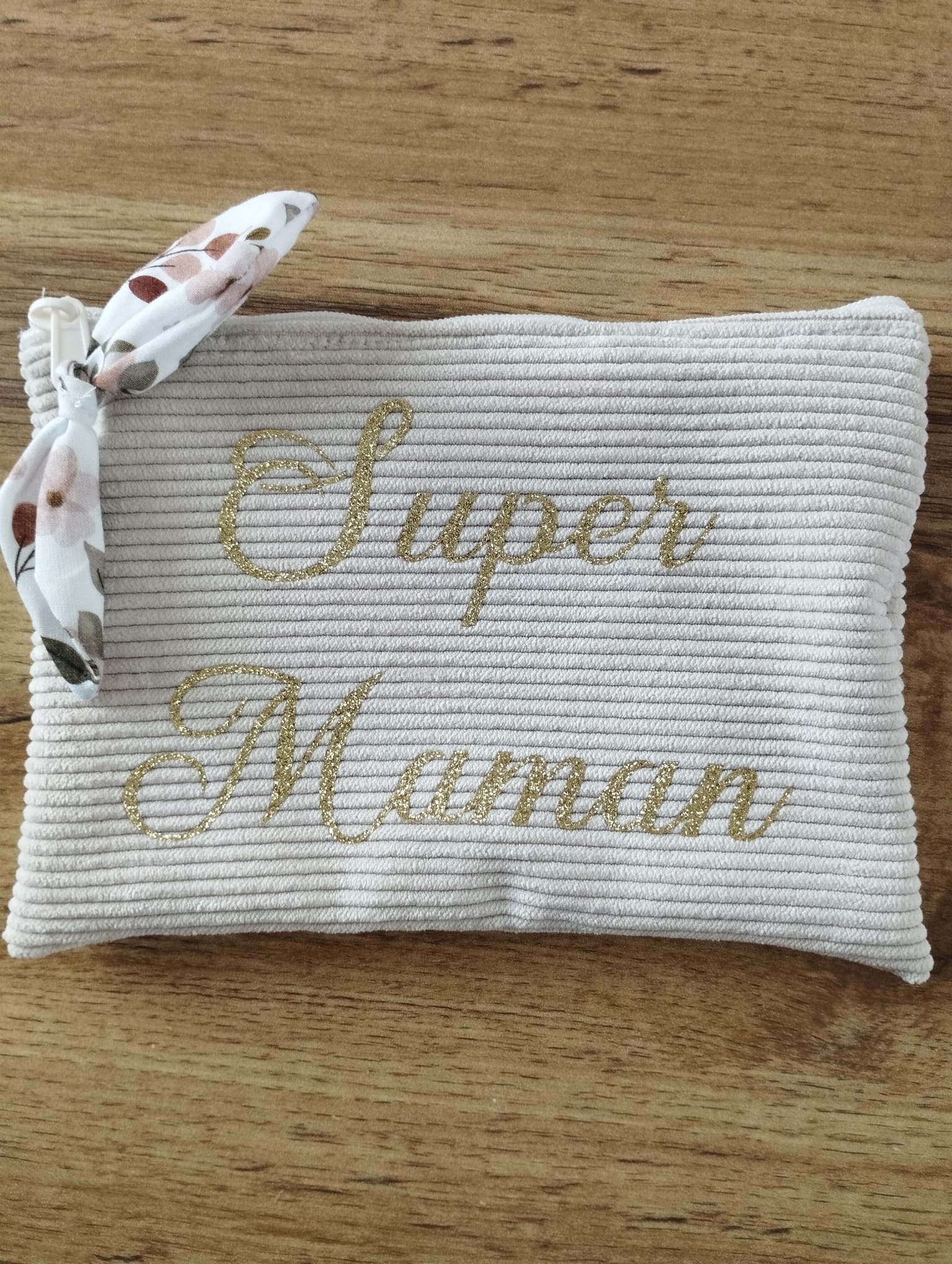 Pochette zippée personnalisée Fête des Mères – Image 2
