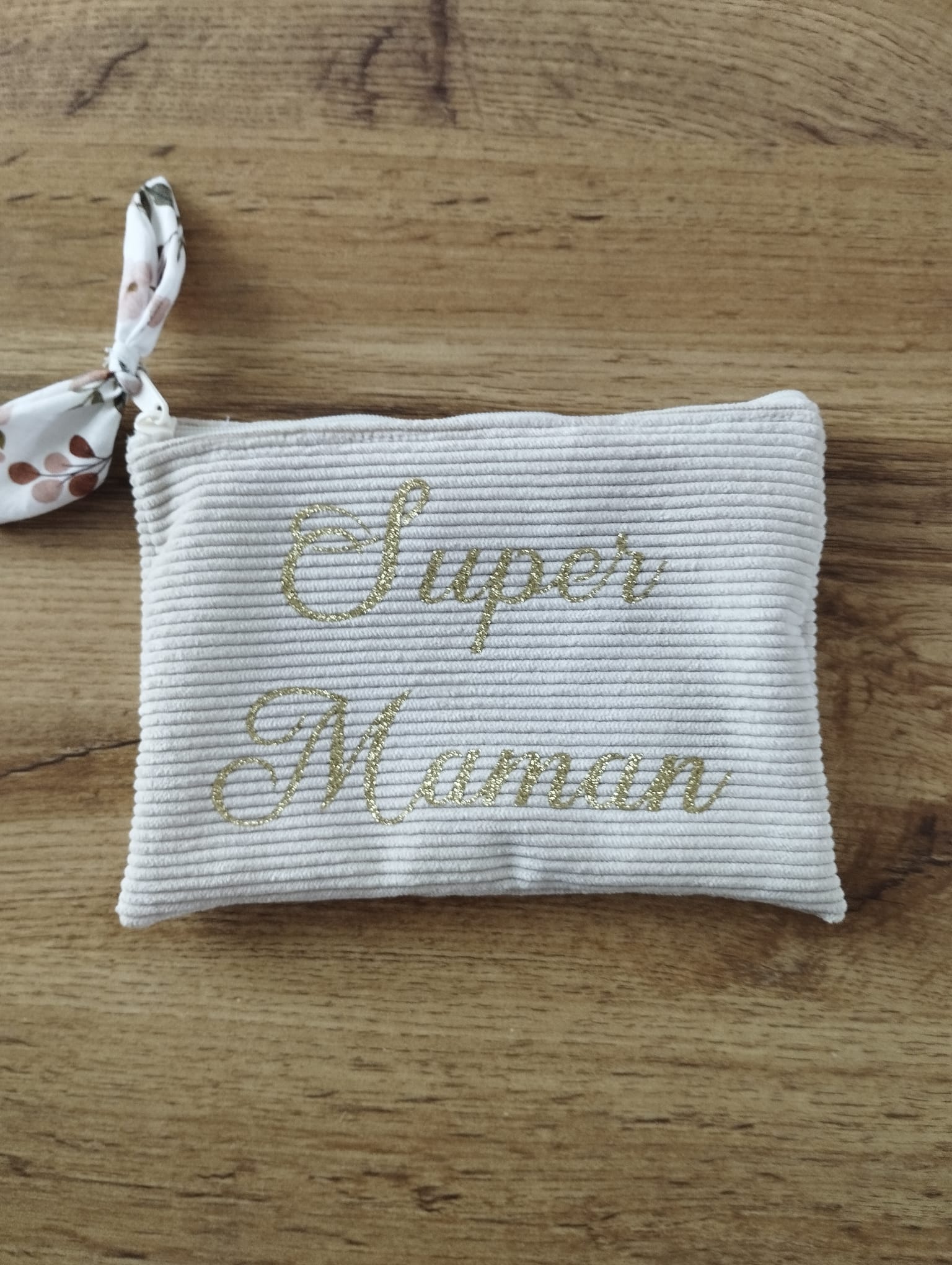 Pochette zippée personnalisée Fête des Mères – Image 3